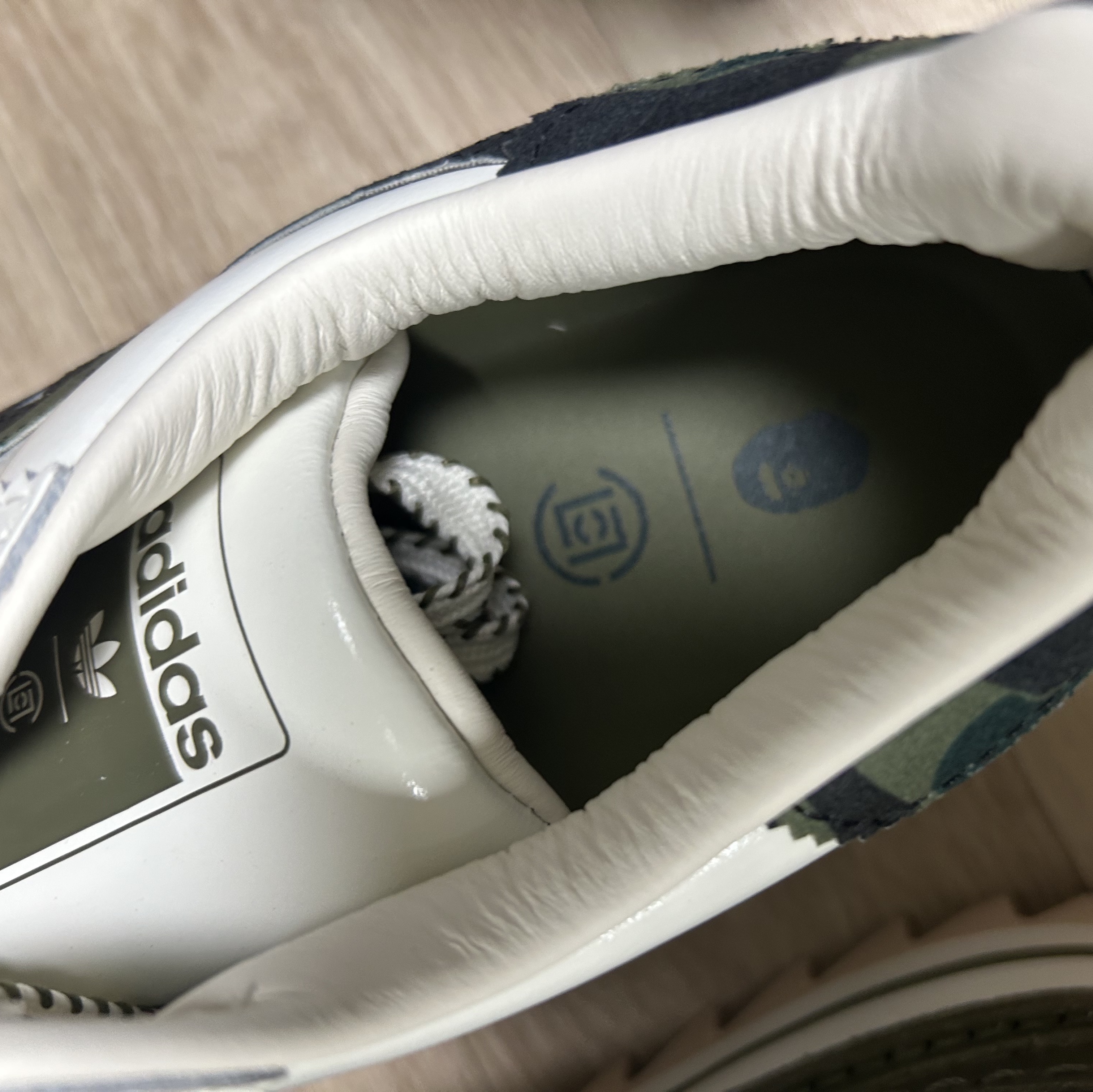 Adidas x BAPE x Edison Chen Clot Superstar Off White Branch 착용 스타일