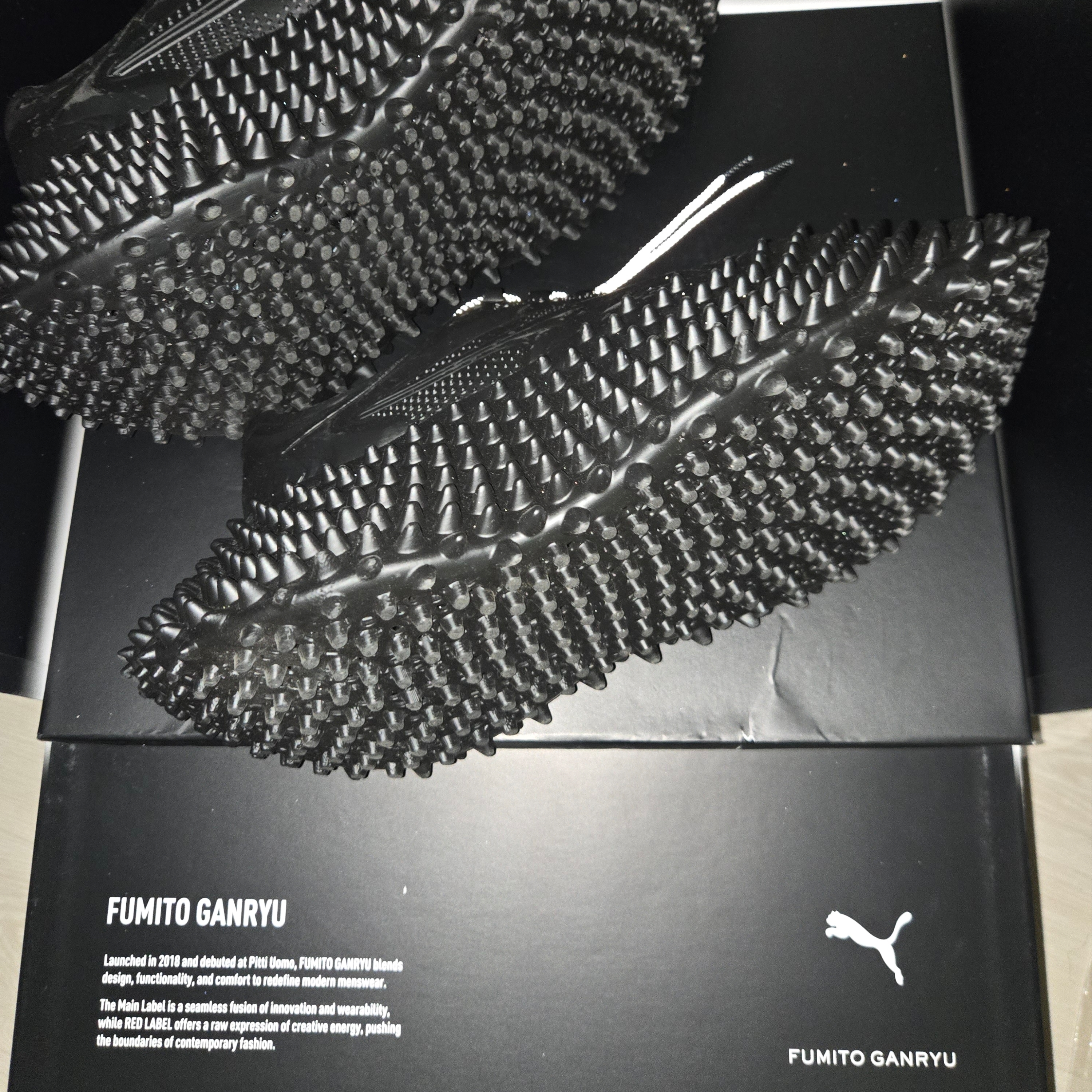 Puma x Fumito Ganryu Mostro XC 3D Black 착용 스타일 - 2