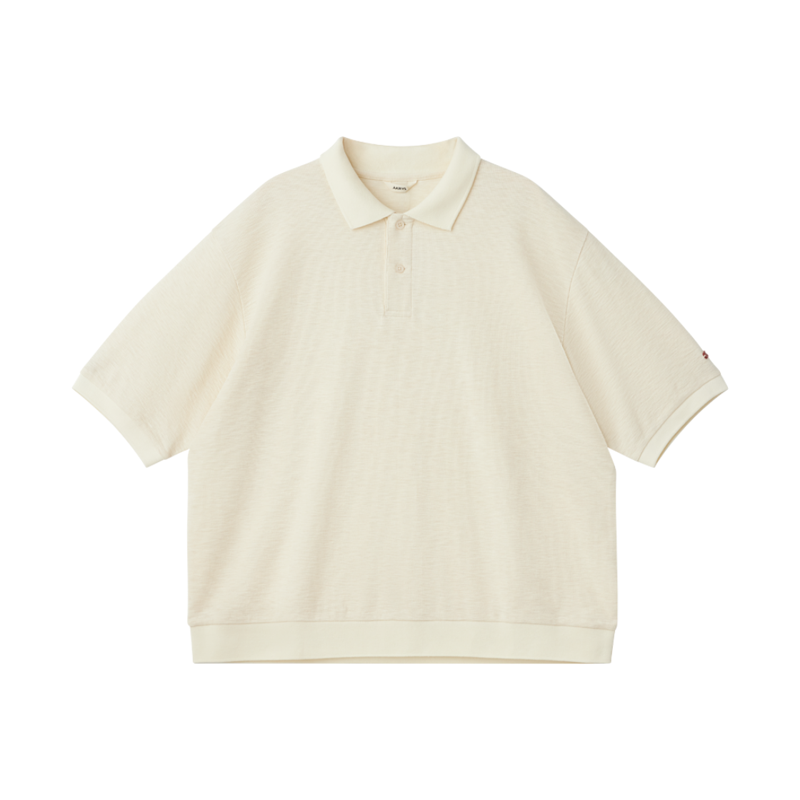 아크릴 피케 폴로 셔츠 내츄럴 - 26FW(AKRYL Pique Polo Shirt Natural - 26FW)