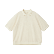 AKRYL Pique Polo Shirt Natural - 26FW