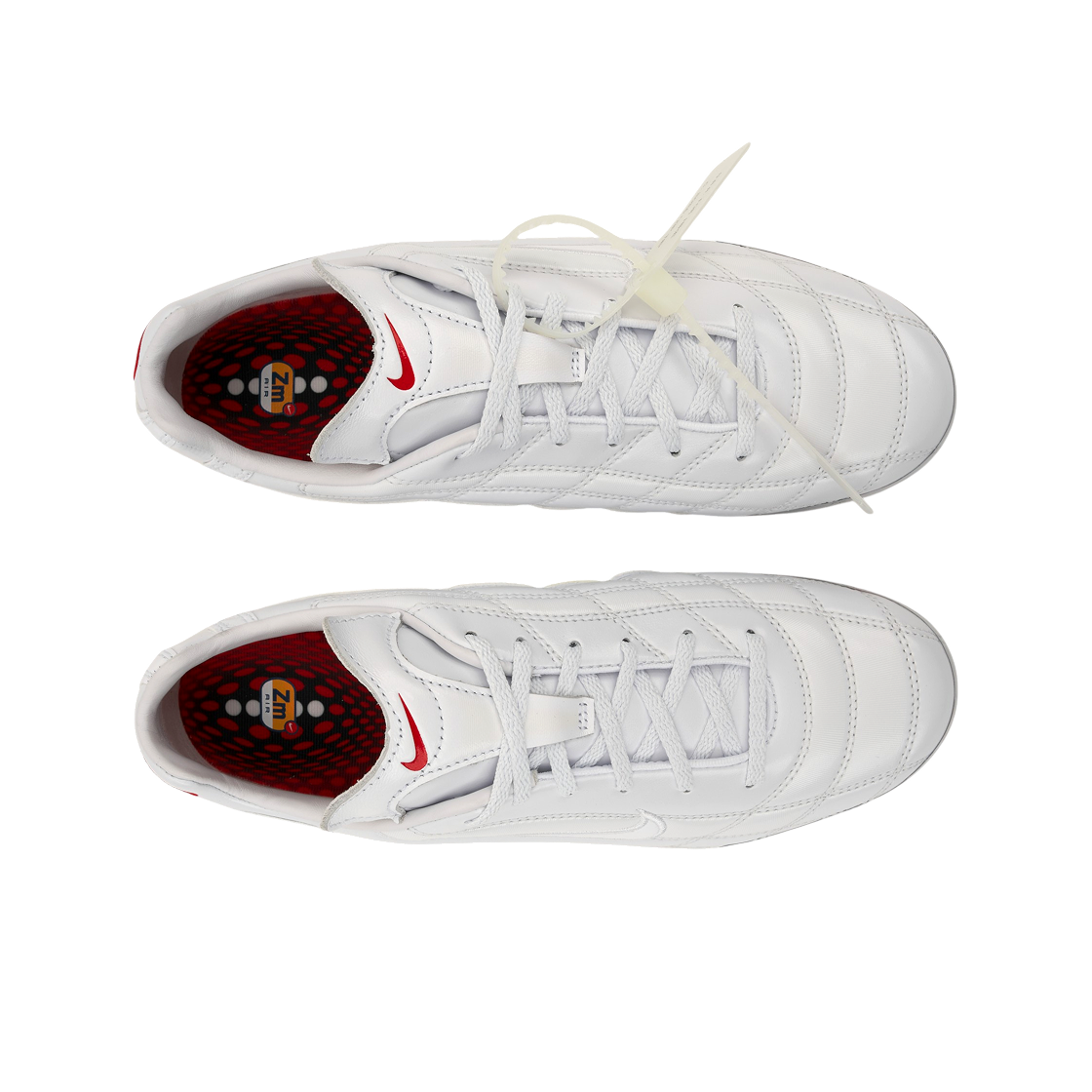 나이키 x 버질 아블로 아카이브 크라이오샷 줌 M9 화이트 앤 유니버시티 레드(Nike x Virgil Abloh Archive Cryoshot Zoom M9 White and University Red) - 5