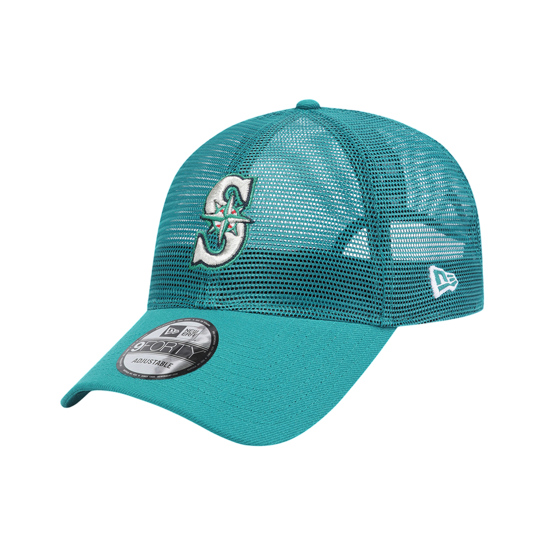 15206373 New Era MLB Seattle Mariners Full Mesh Ball Cap Tidal Wave