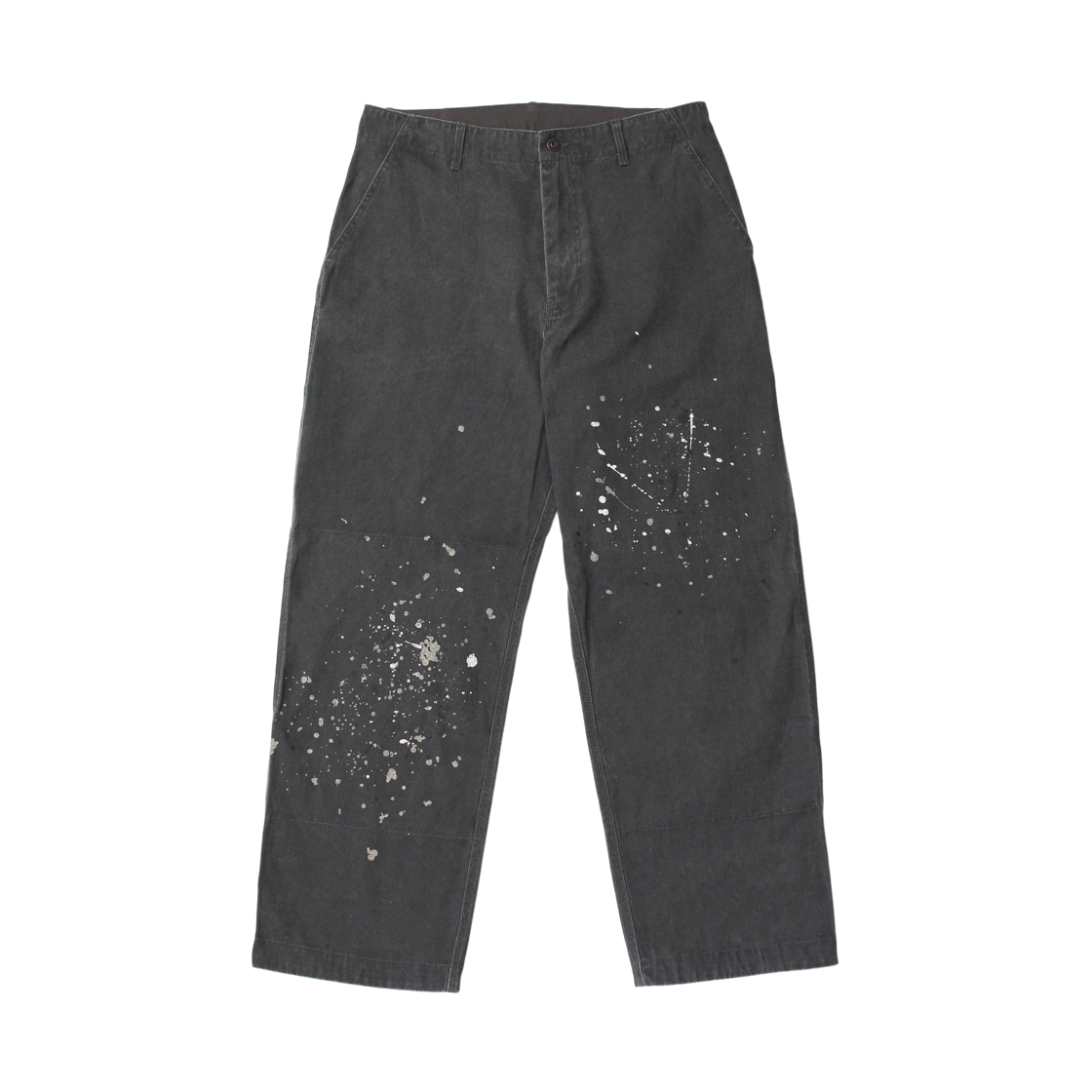 스노우 피크 설퍼 다이드 페이드 페인티드 팬츠 차콜(Snow Peak Sulfur Dyed Fade Painted Pants Charcoal)