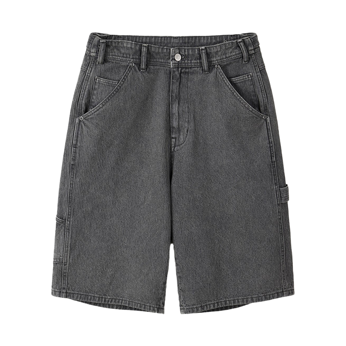 TMPDX26397GYX 24/7 series Chained Wale Denim Shorts Gray