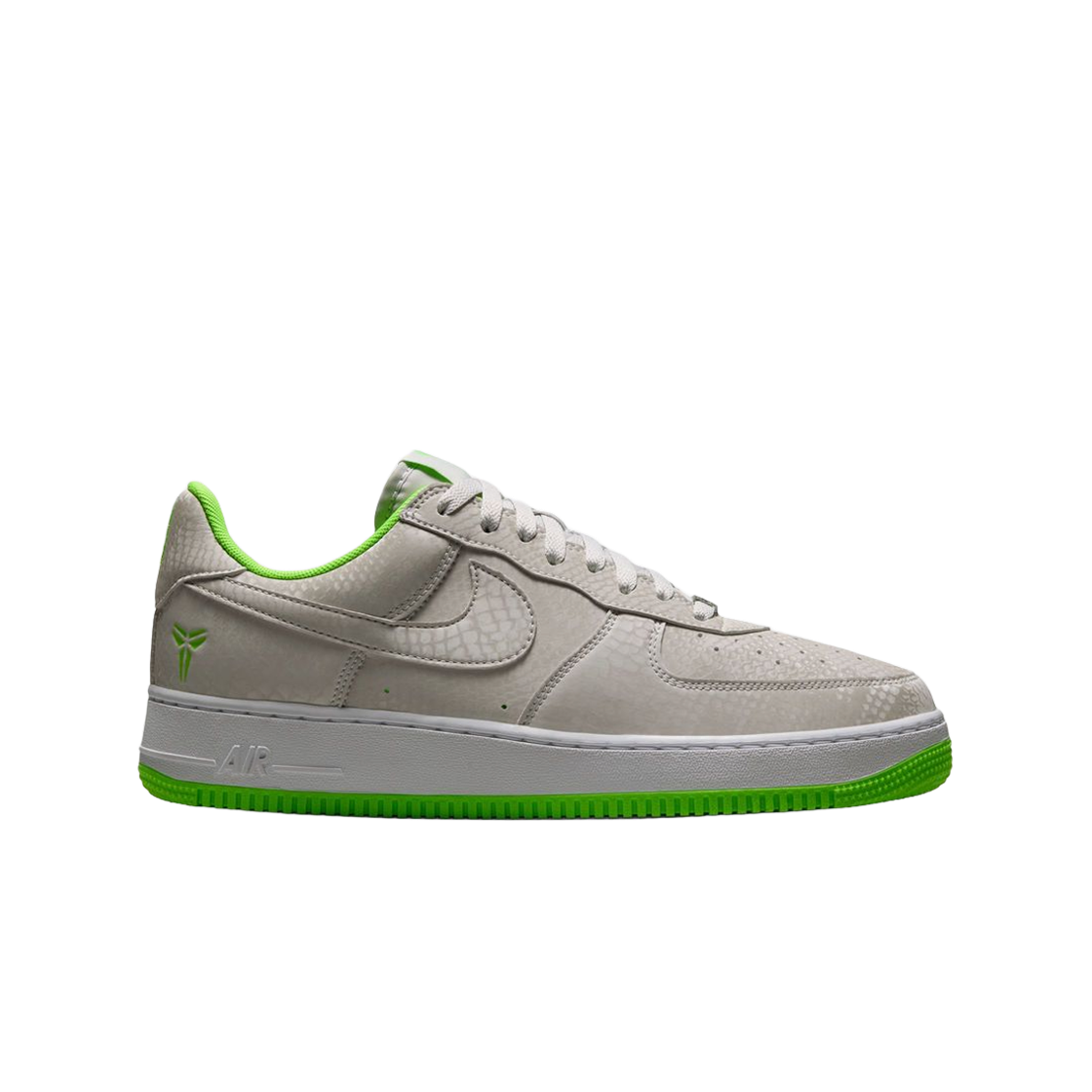 IB0018-006 Nike x Kobe Bryant Air Force 1 Low Vast Grey Electric Green