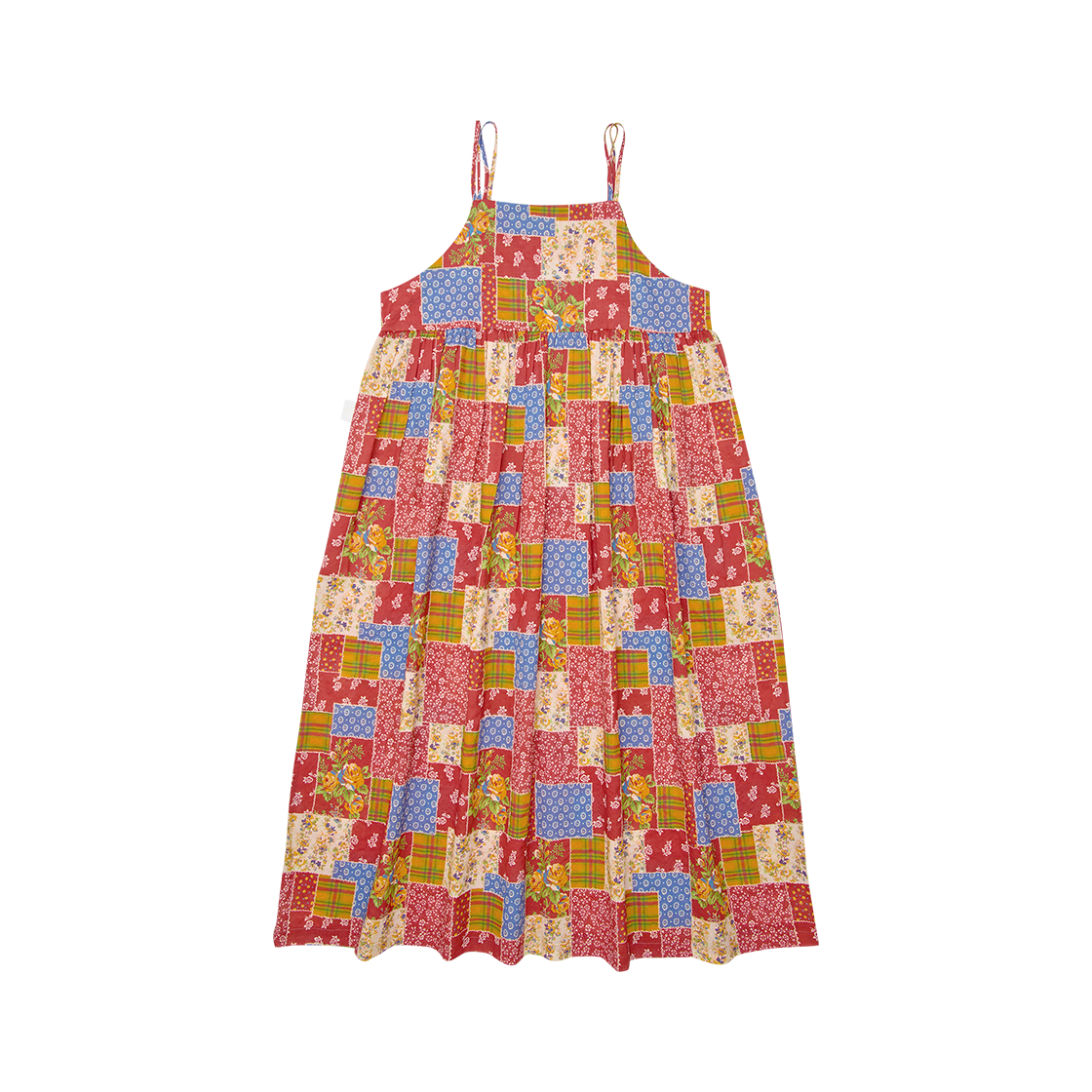 고트 빈티지 그래픽 캐미 드레스 레드((W) GORT Vintage Graphic Cami Dress Red) - 2