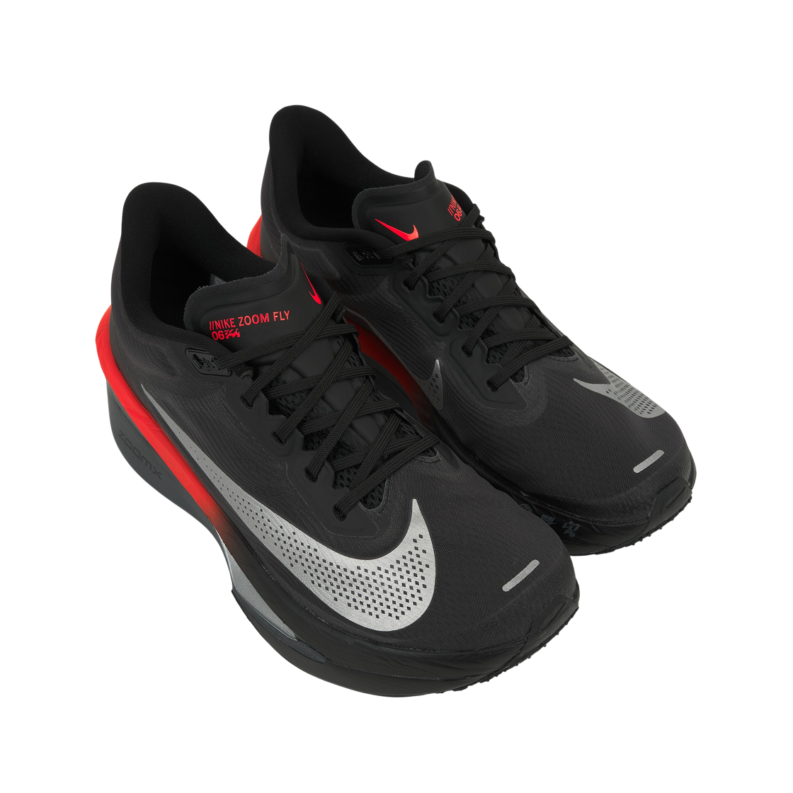 나이키 줌 플라이 6 블랙 브라이트 크림슨(Nike Zoom Fly 6 Black Bright Crimson) - 4