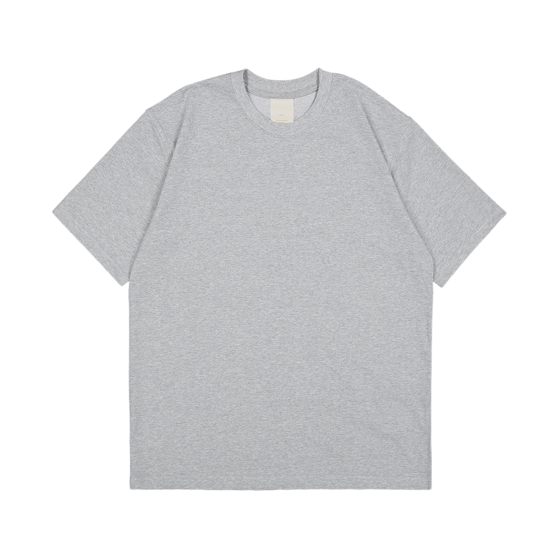 언더마이카 무.189 클래식 로고 컴포트 핏 티셔츠 멜란지 그레이(Undermycar Mu.189 Classic Logo Comfort Fit T-Shirts Melange Gray) - 2