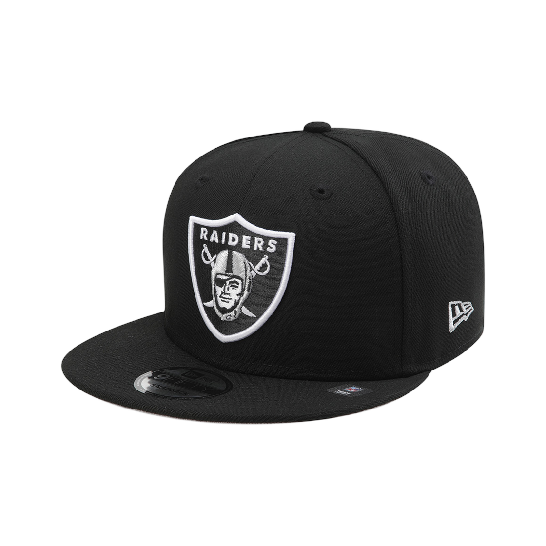 11872956 New Era NFL Las Vegas Raiders Basic Snapback Black