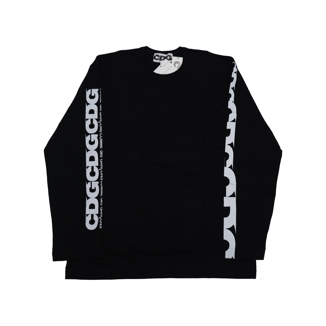 꼼데가르송 CDG 롱슬리브 티셔츠1 블랙(Comme des Garçons CDG Long Sleeve T-Shirt 1 Black)