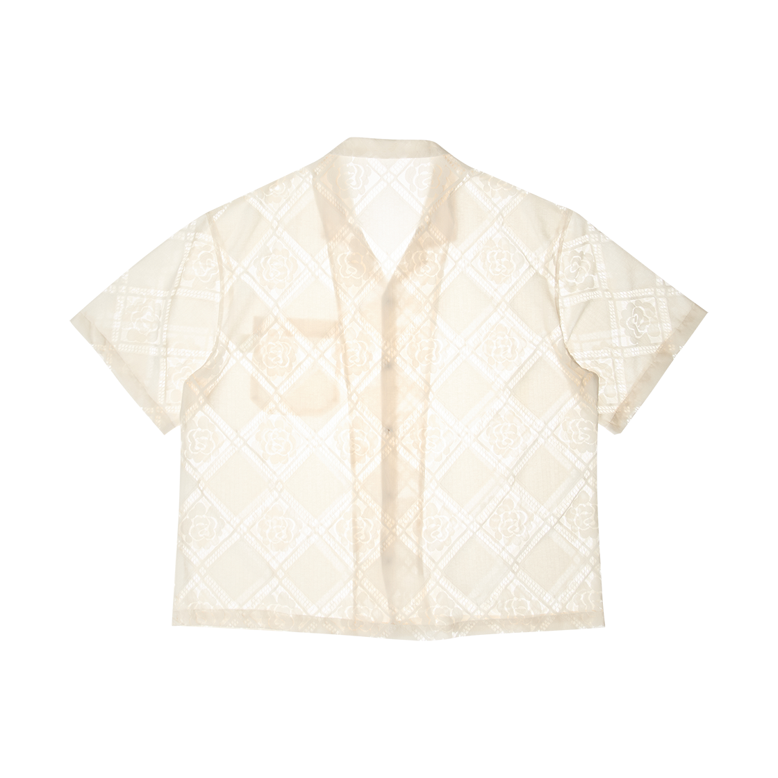 고트 레이스 하와이안 셔츠 아이보리(GORT Lace Hawaiian Shirts Ivory) - 2