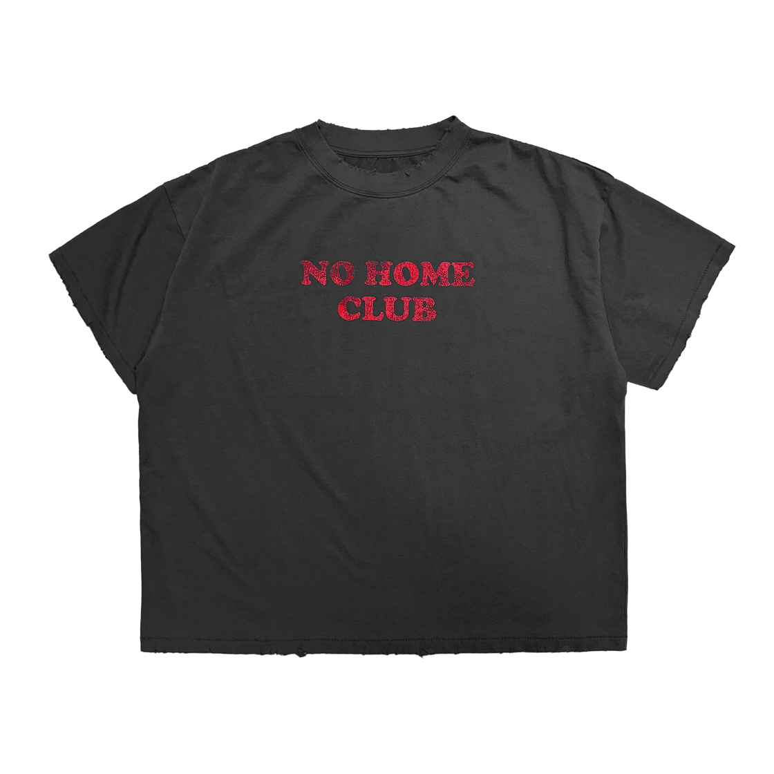 홈리스 노홈 클럽 빈티지 티 블랙(Hommless No Home Club VTG Tee Black)