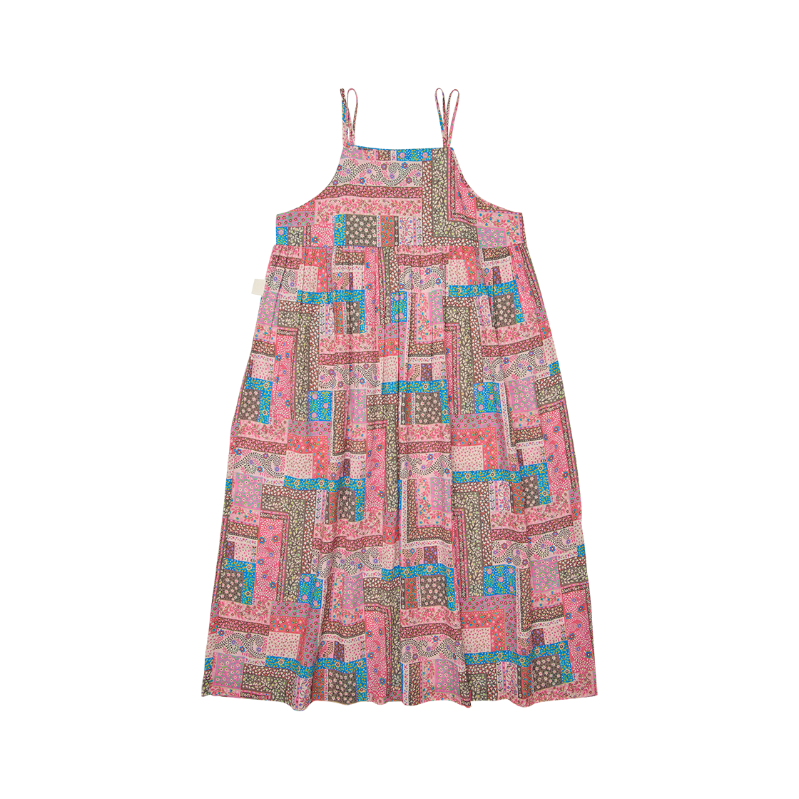 고트 빈티지 그래픽 캐미 드레스 핑크((W) GORT Vintage Graphic Cami Dress Pink) - 2