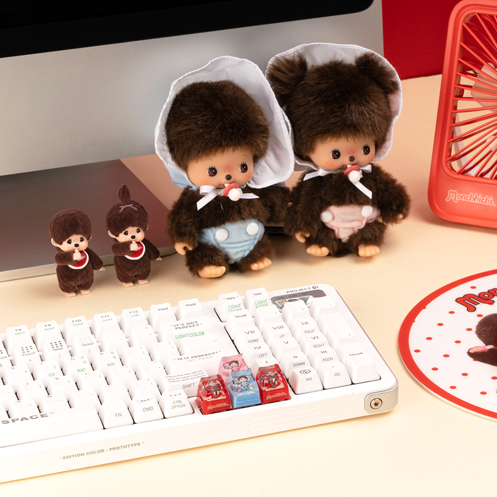 로이체 몬치치 포인트 커스텀 레진 키캡(Royche Monchhichi Point Custom Resin Keycap) - 3