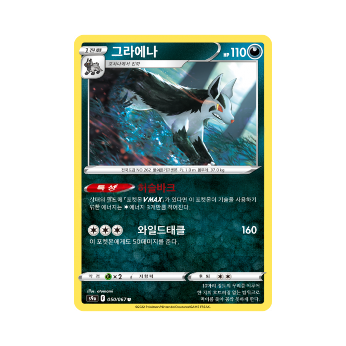 포켓몬 TCG 그라에나 U 배틀리전 (한글판)(Pokemon TCG Mightyena U Battle Region (Korean Ver.)) - 1