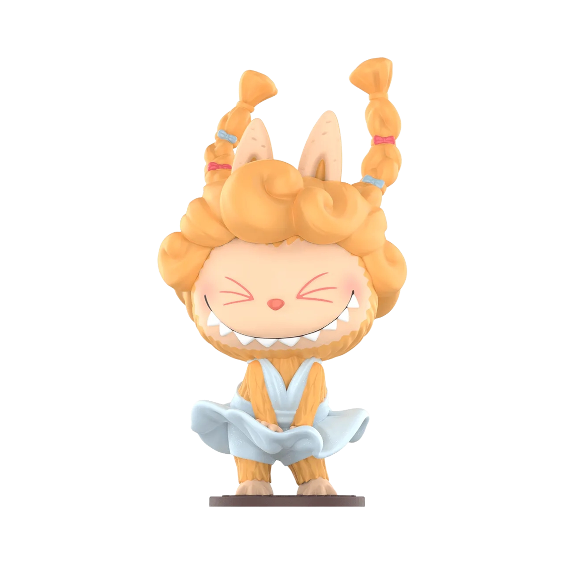 - Pop Mart The Monsters Hair Salon Series Figures Braided Pigtails (Opened Case)