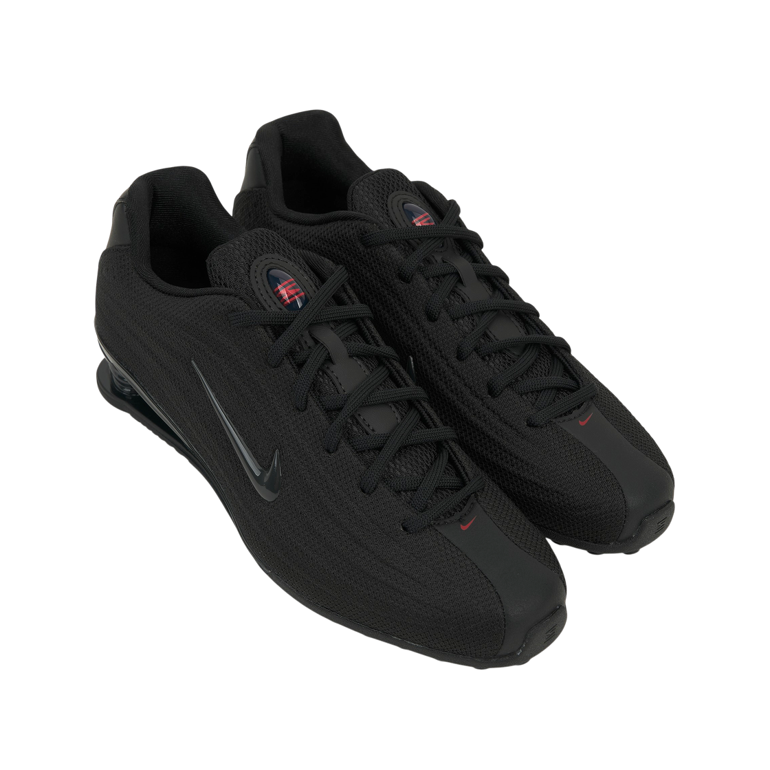 (W) 나이키 샥스 Z 블랙 유니버시티 레드((W) Nike Shox Z Black University Red) - 4