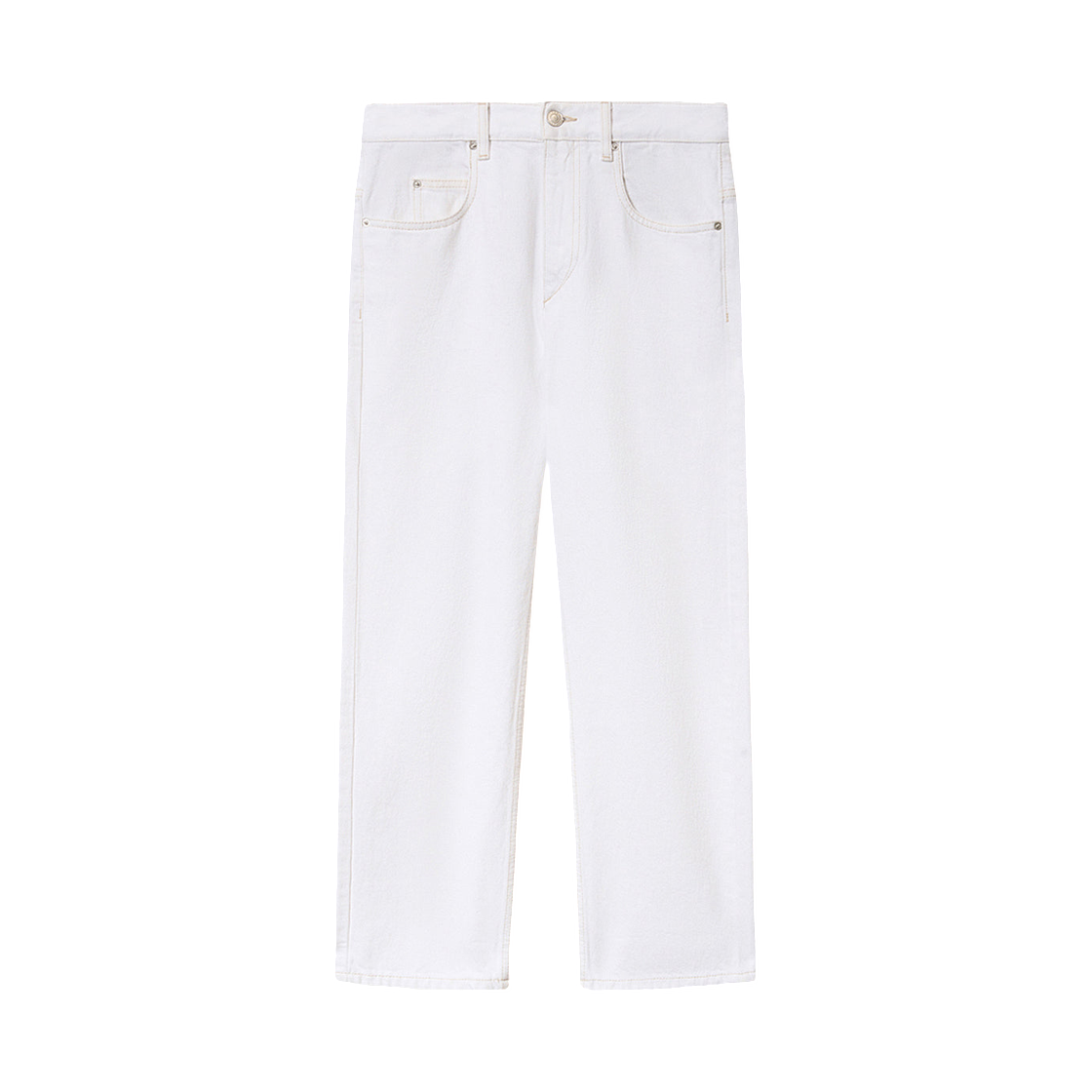 PA0639FA-D1H04I-20WH (W) Isabel Marant Dakota Denim Jeans White