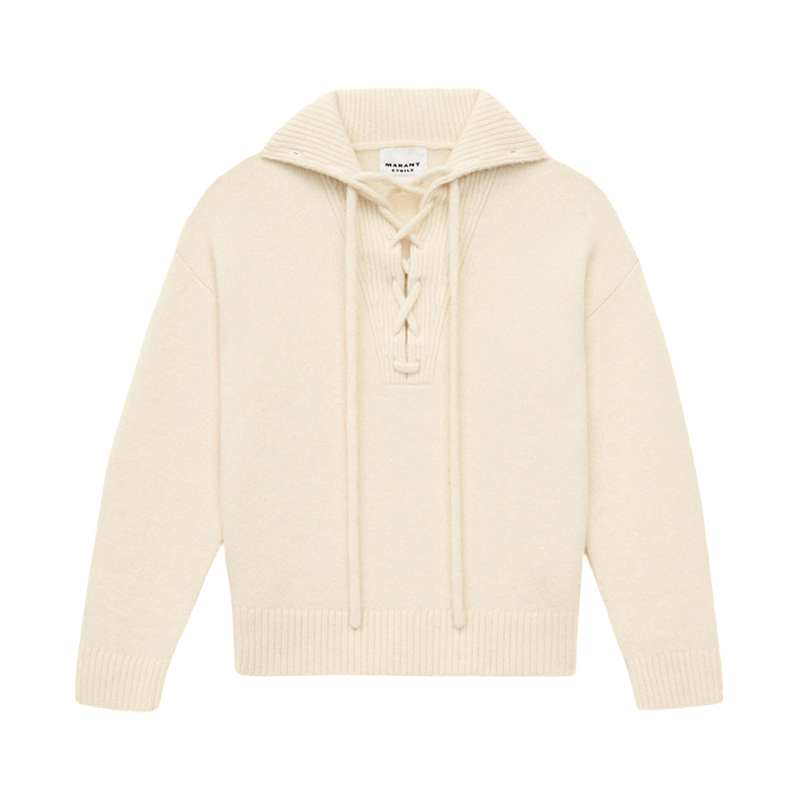 PU0724FA-A1L68E-23EC (W) Isabel Marant Phylia Sweater Ecru