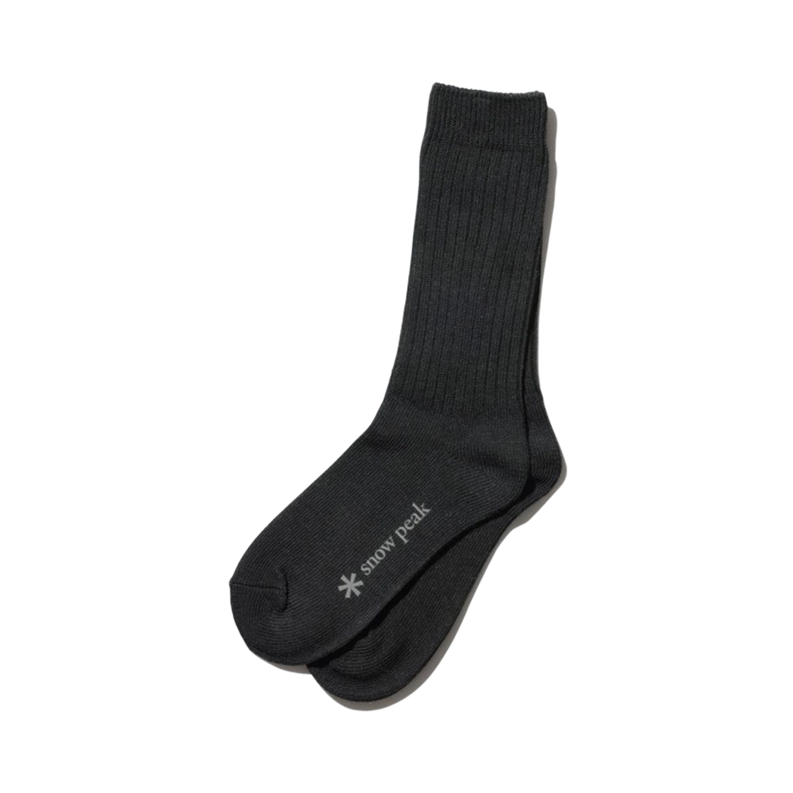 스노우 피크 리사이클 코튼 삭스 블랙(Snow Peak Recycled Cotton Socks Black) - 1