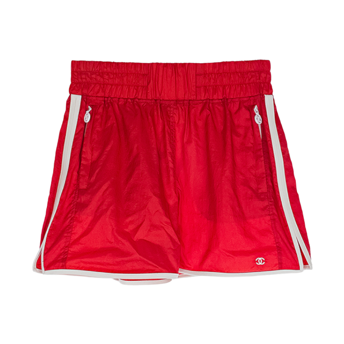IT2NBB7RU7DG Chanel 26M Coco Beach Shorts Red