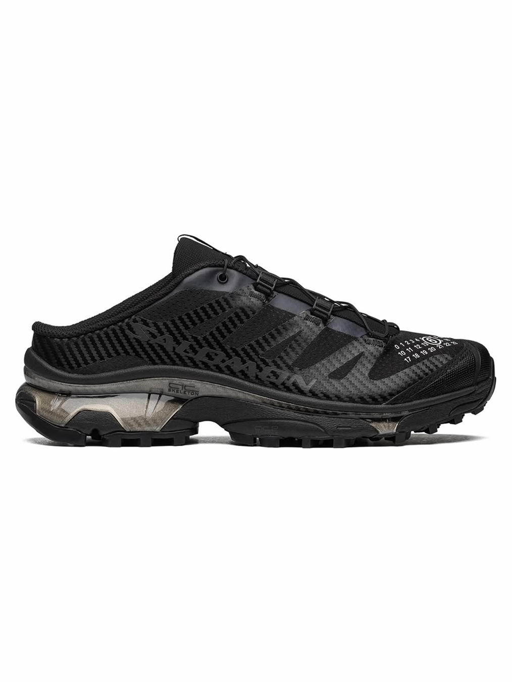 Salomon x MM6 Maison Margiela XT-4 Mule Black Nine Iron, Salomon x MM6 Maison Margiela XT-4 Mule Vanilla Ice Sweet Pea 착용 스타일 - 8