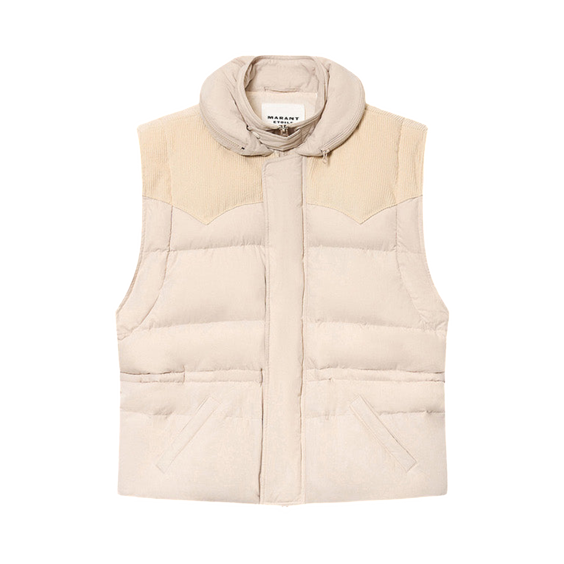 (W) 이자벨 마랑 올파 베스트 에크루((W) Isabel Marant Olfa Vest Ecru) - 1