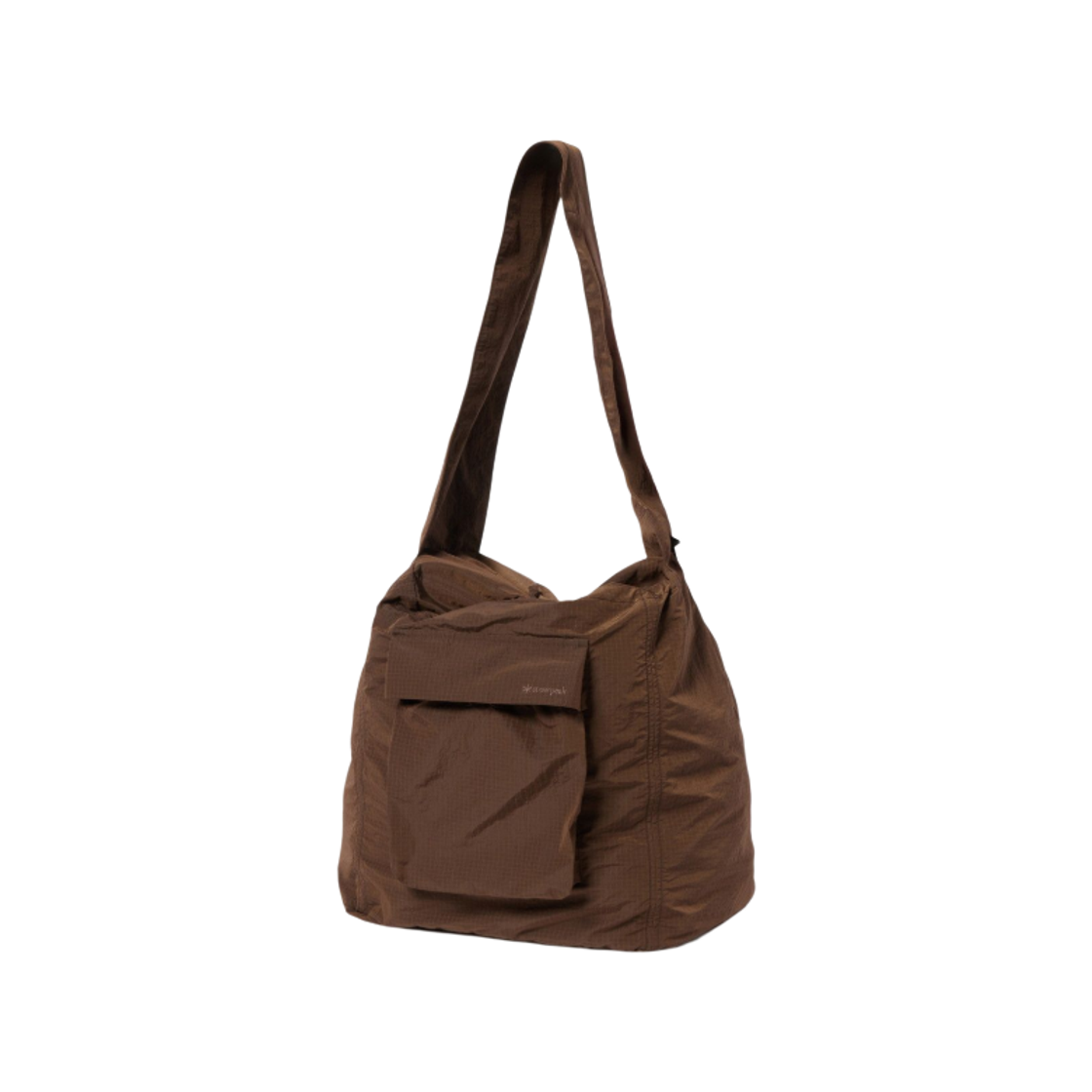 스노우 피크 립스탑 랩 크로스백 브라운(Snow Peak Ripstop Wrap Cross Bag Brown)