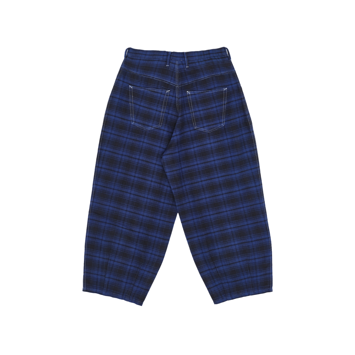 스토리 엠에프지 우먼 러시 팬츠 솔라 체크 - 26FW(Story mfg Women Lush Pants Solar Check - 26FW) - 2