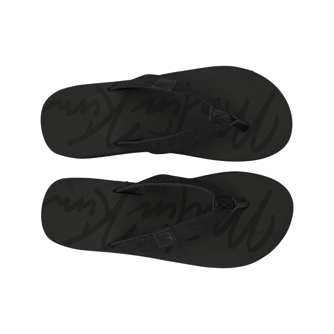 마뗑킴 마틴 데님 루프 플립 플랍 블랙(Matin Kim Matin Denim Loop Flip Flop In Black) - 5