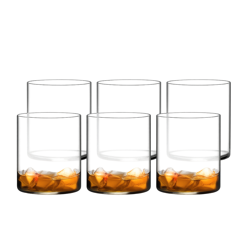 STOZLE024 Stölzle Kyoto Bar On-the-Rocks Whiskey Glass (435ml) Set of 6