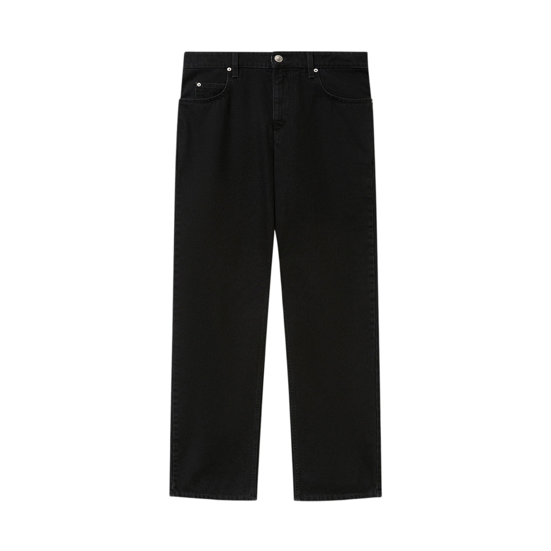 PA0636FA-D1H04I-02FK (W) Isabel Marant Dromie Denim Jeans Black