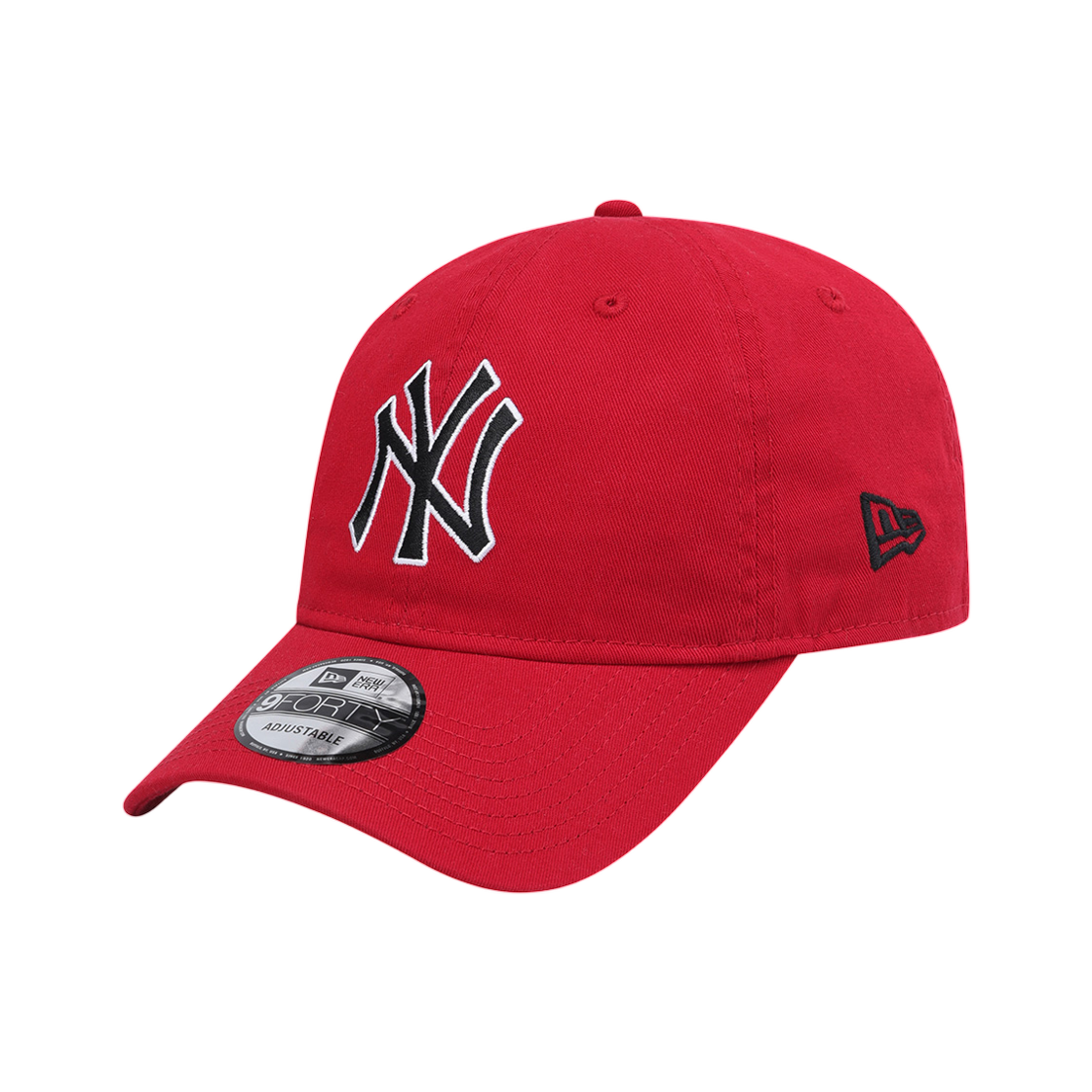 15216771 New Era MLB New York Yankees Basic Outline Unstructured Ball Cap Scarlet