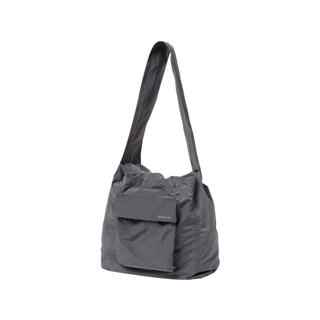 스노우 피크 립스탑 랩 크로스백 차콜(Snow Peak Ripstop Wrap Cross Bag Charcoal)