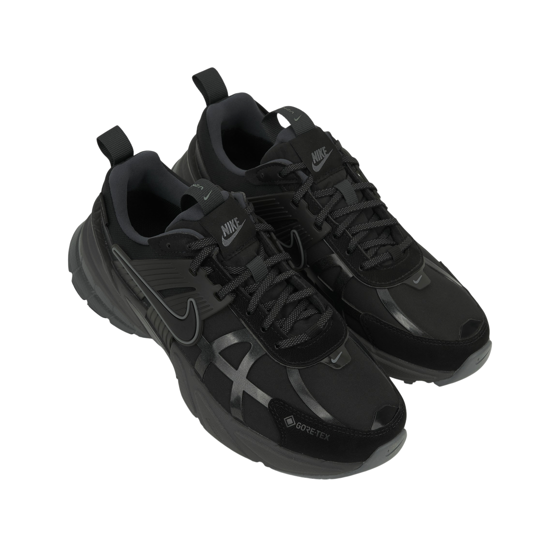 (W) 나이키 V2K 런 고어텍스 블랙 아이언 그레이((W) Nike V2K Run Gore-Tex Black Iron Grey) - 4