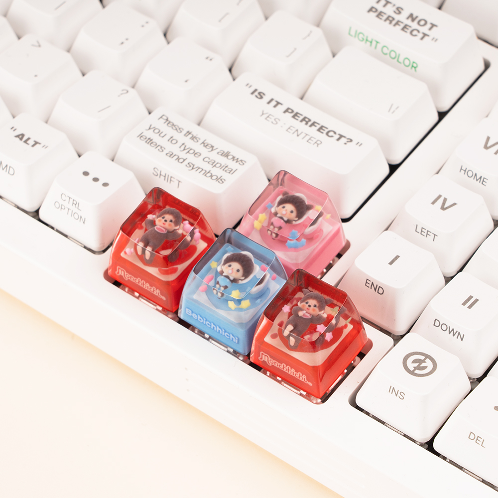 로이체 몬치치 포인트 커스텀 레진 키캡(Royche Monchhichi Point Custom Resin Keycap) - 5