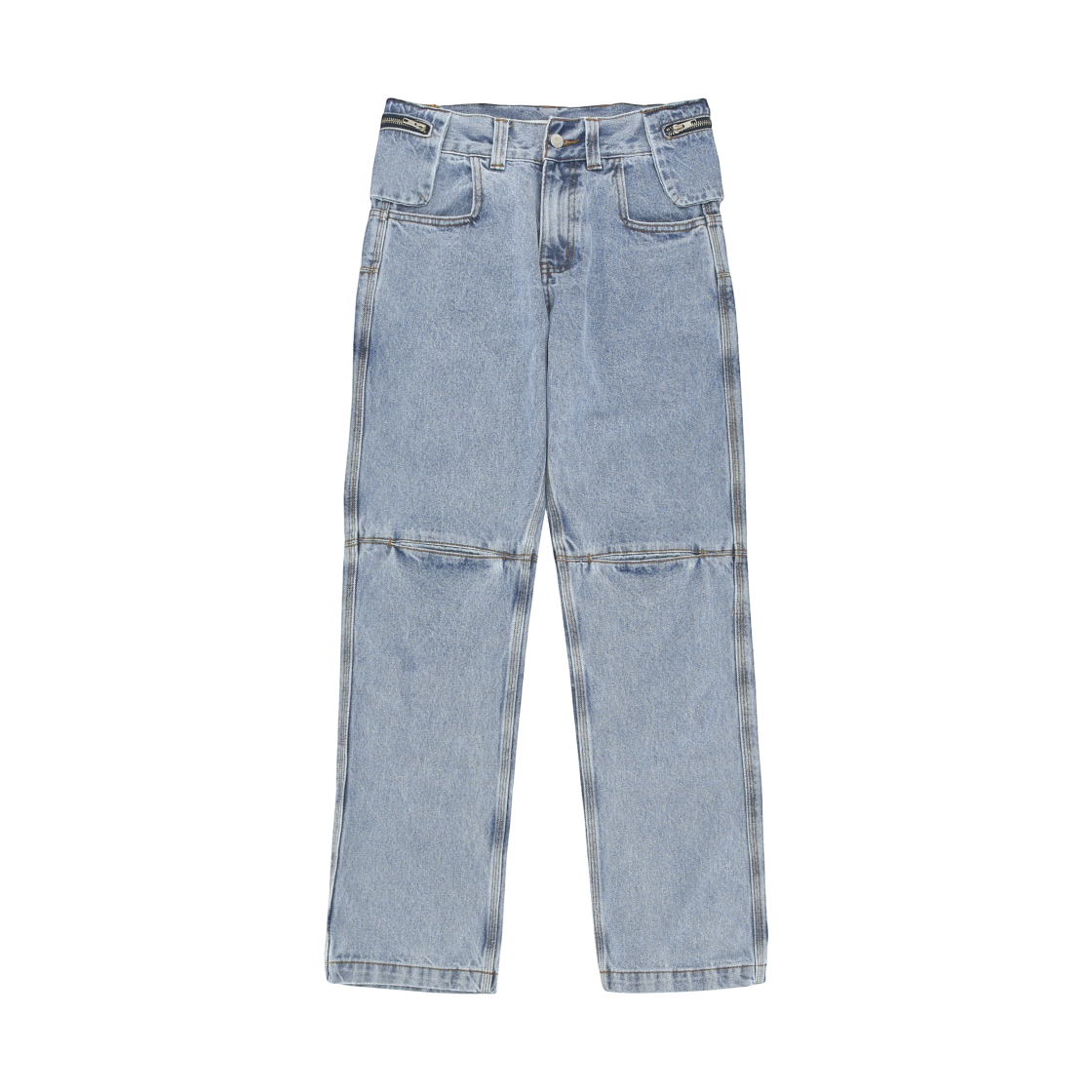 플라스틱 프로덕트 MPa 백 팬츠 스틸 블루(Plastic Product MPa Bag Pants Steel Blue)