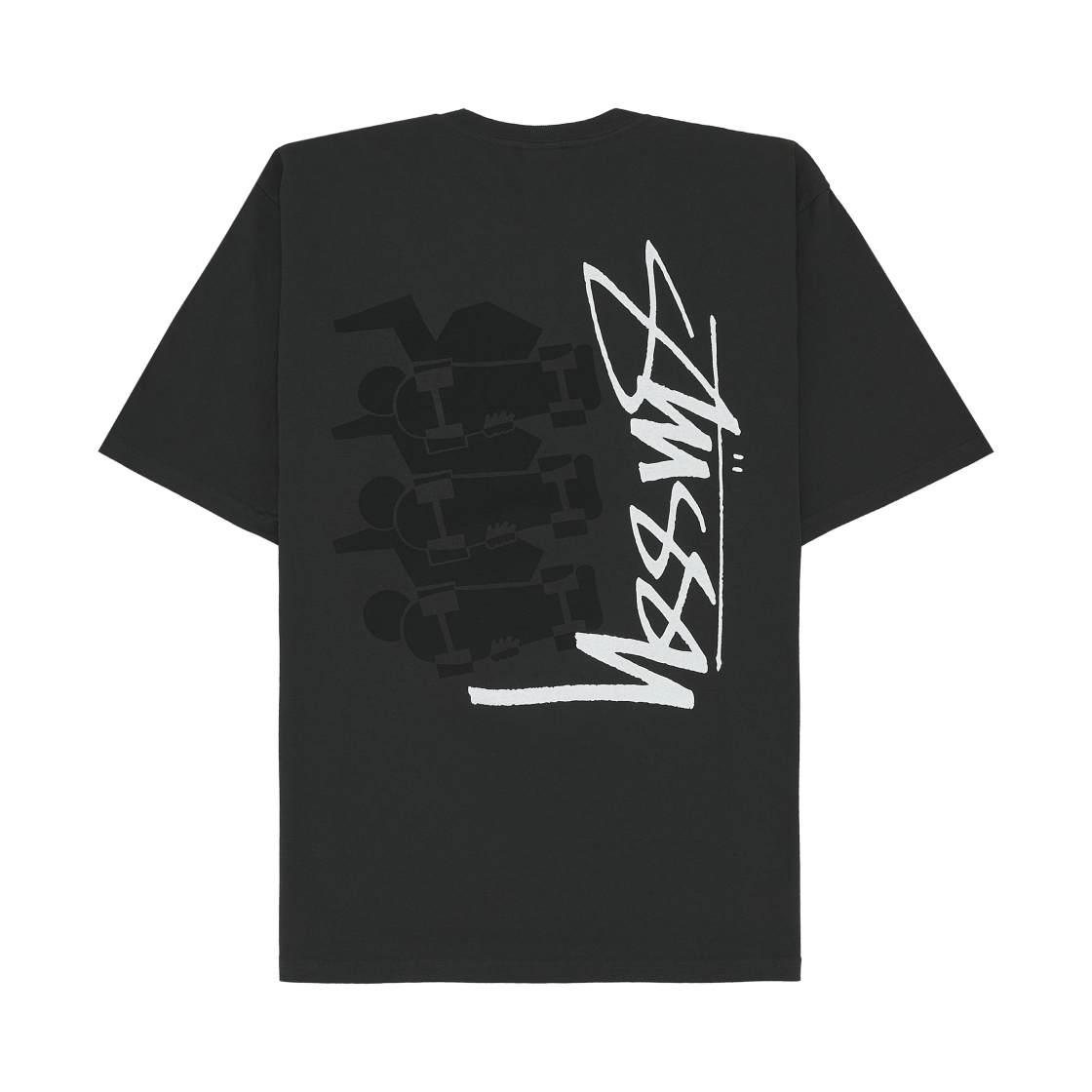 스투시 스택 피그먼트 다이드 티셔츠 페이디드 블랙(Stussy Stack Pigment Dyed T-Shirt Faded Black) - 1