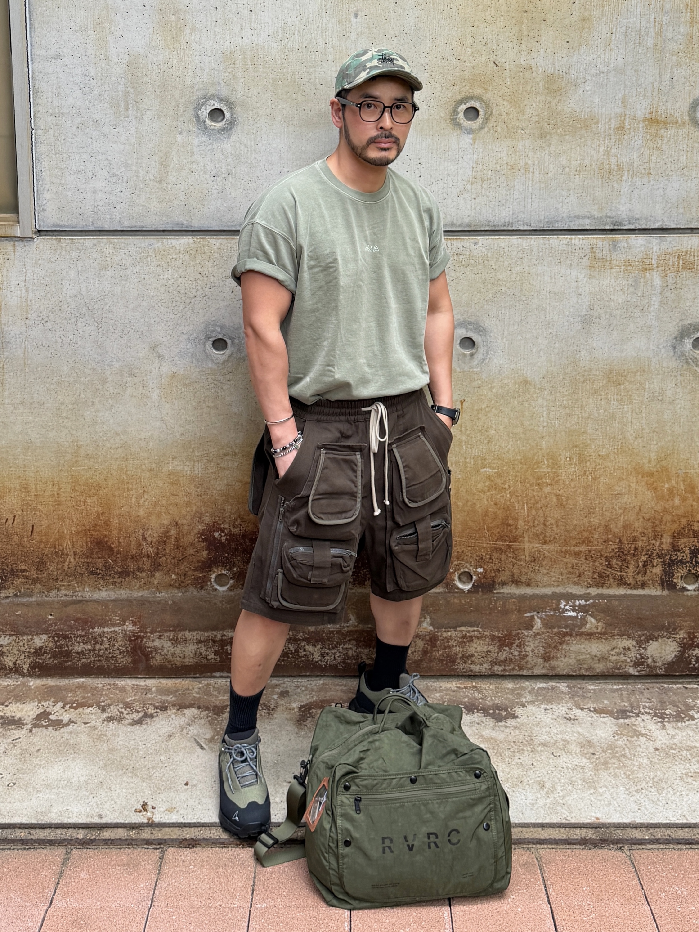 Roa Hiking Katharina Olive Black 착용 스타일 - 5
