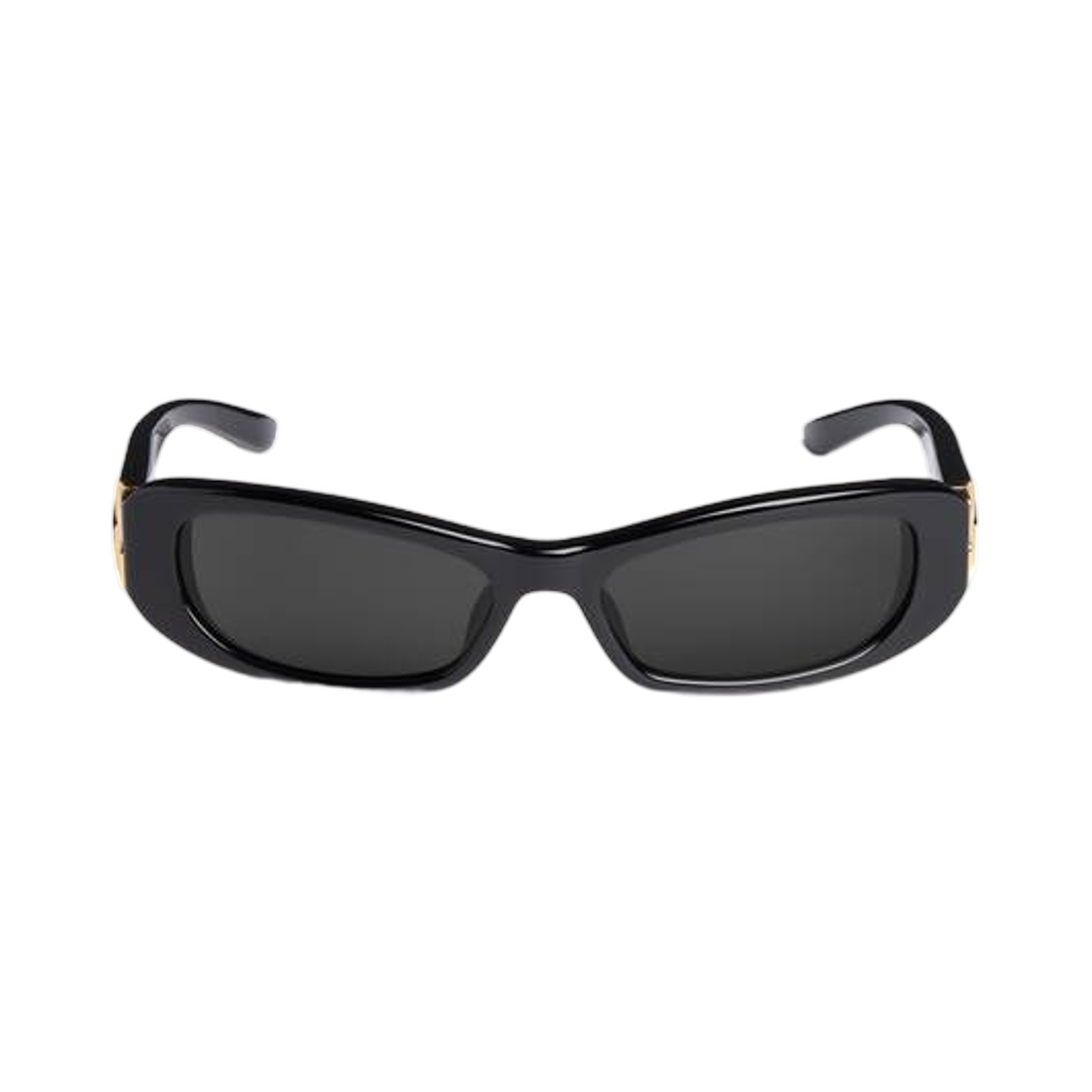 A000TTT00391000 Balenciaga Cosmo Rectangle Sunglasses Black