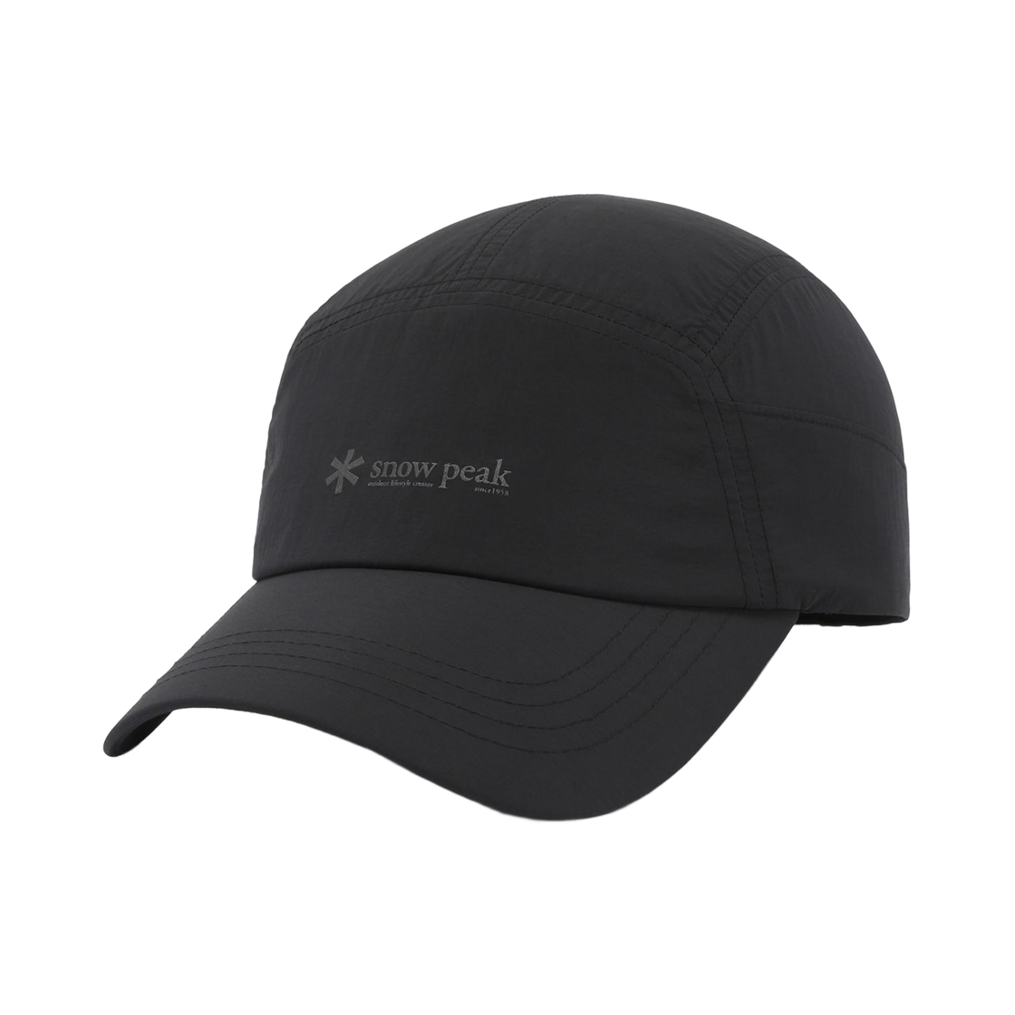 스노우 피크 라이트웨이트 타슬란 컬러블록 캡 리미티드 에디션 블랙(Snow Peak Lightweight Taslan Colorblock Cap Limited Edition Black)