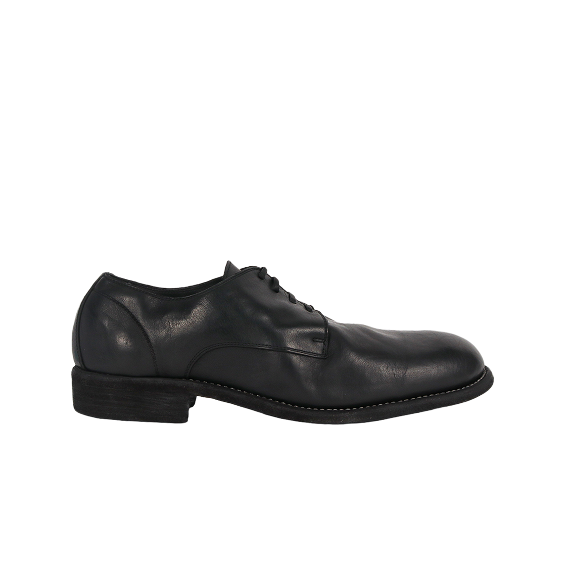 992 BLACK [15% 쿠폰] Guidi 992 Horse Full Grain Leather Derby Black