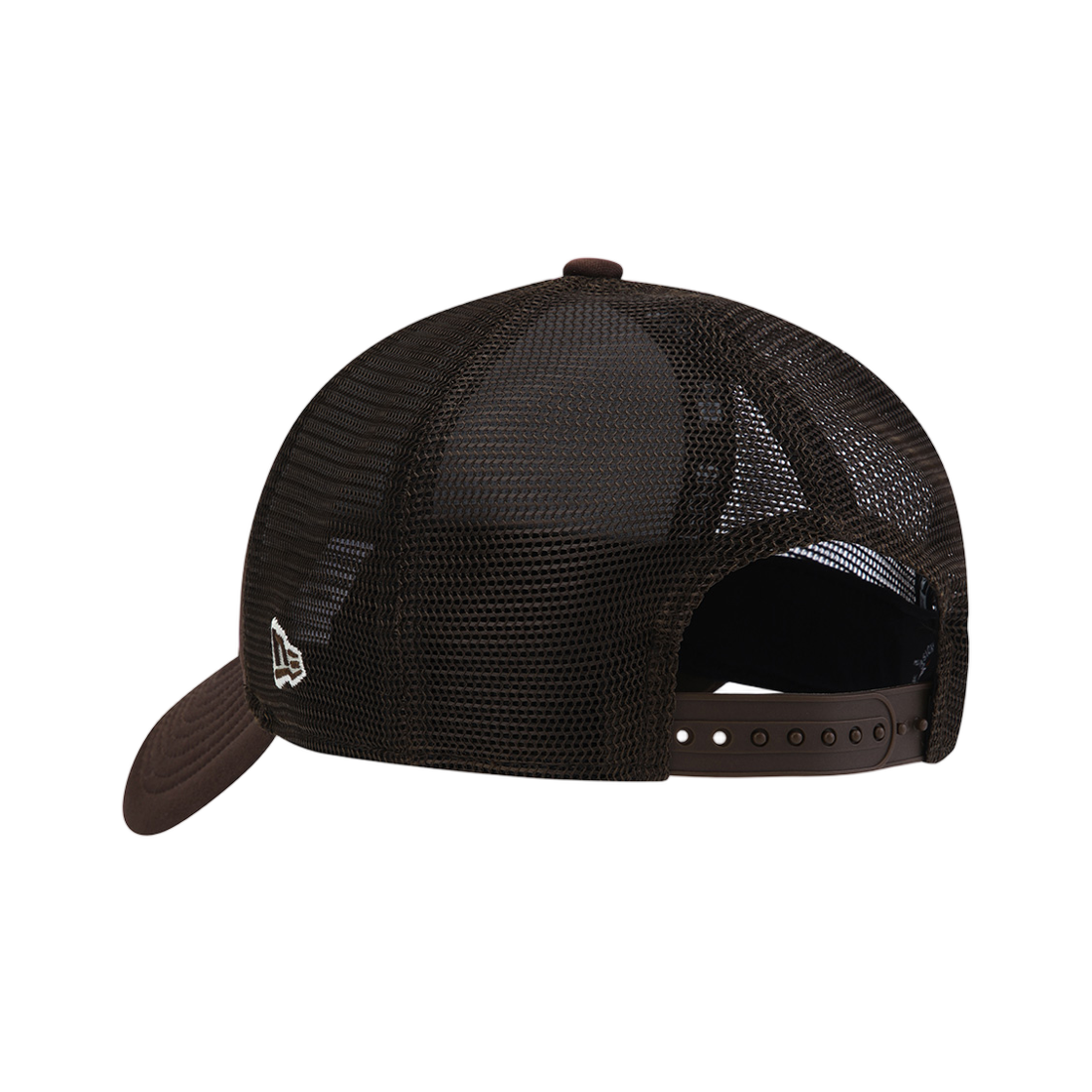 뉴에라 MLB 뉴욕 양키스 스폰지 시리즈 A프레임 트러커 볼캡 브라운(New Era MLB New York Yankees Sponge Series A-Frame Trucker Ball Cap Brown) - 2