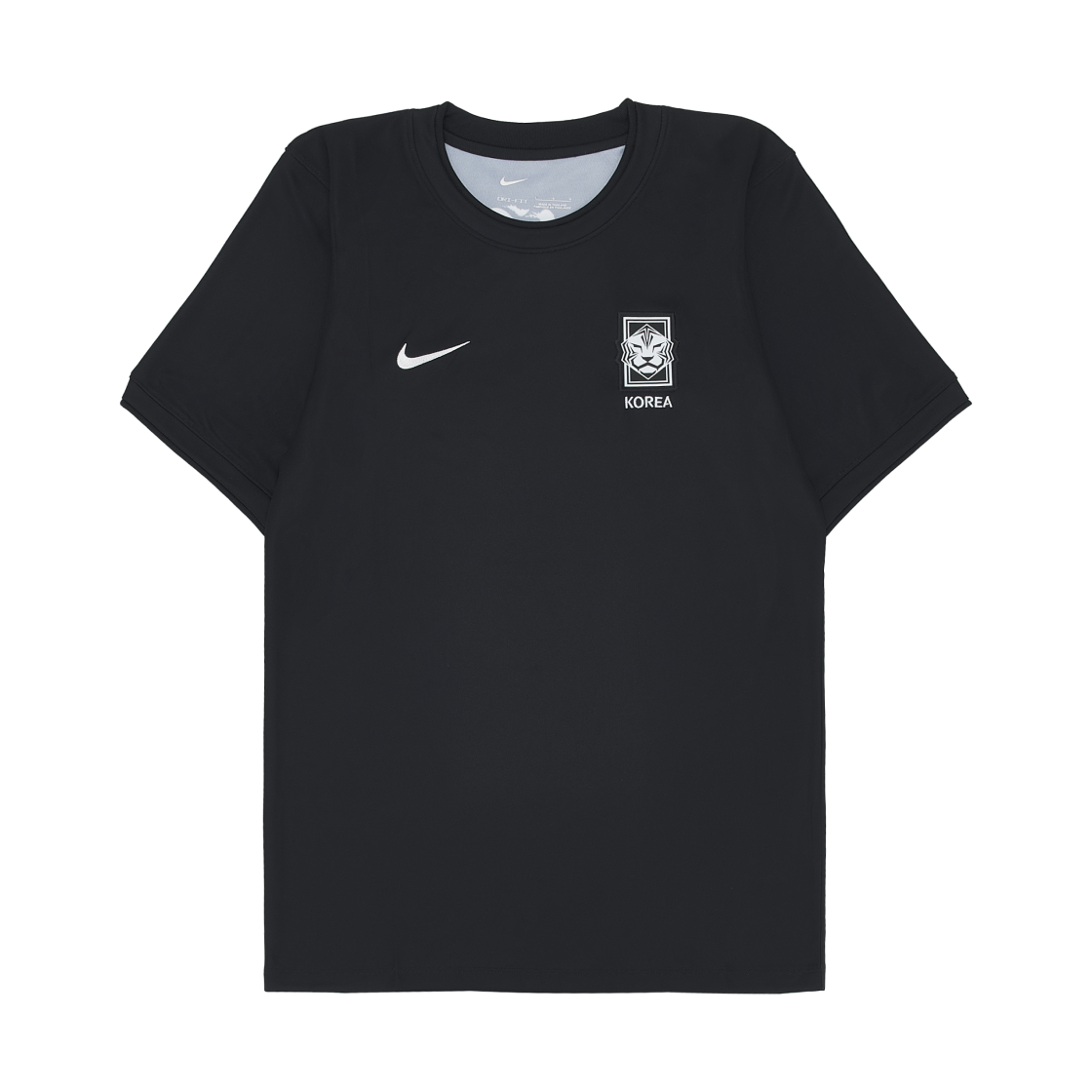 나이키 x 피스마이너스원 대한민국 아카데미 프로 숏슬리브 풋볼 탑 블랙 화이트 (IH1682-010)(Nike x Peaceminusone Korea Academy Pro Short-Sleeve Football Top Black White (IH1682-010)) - 2