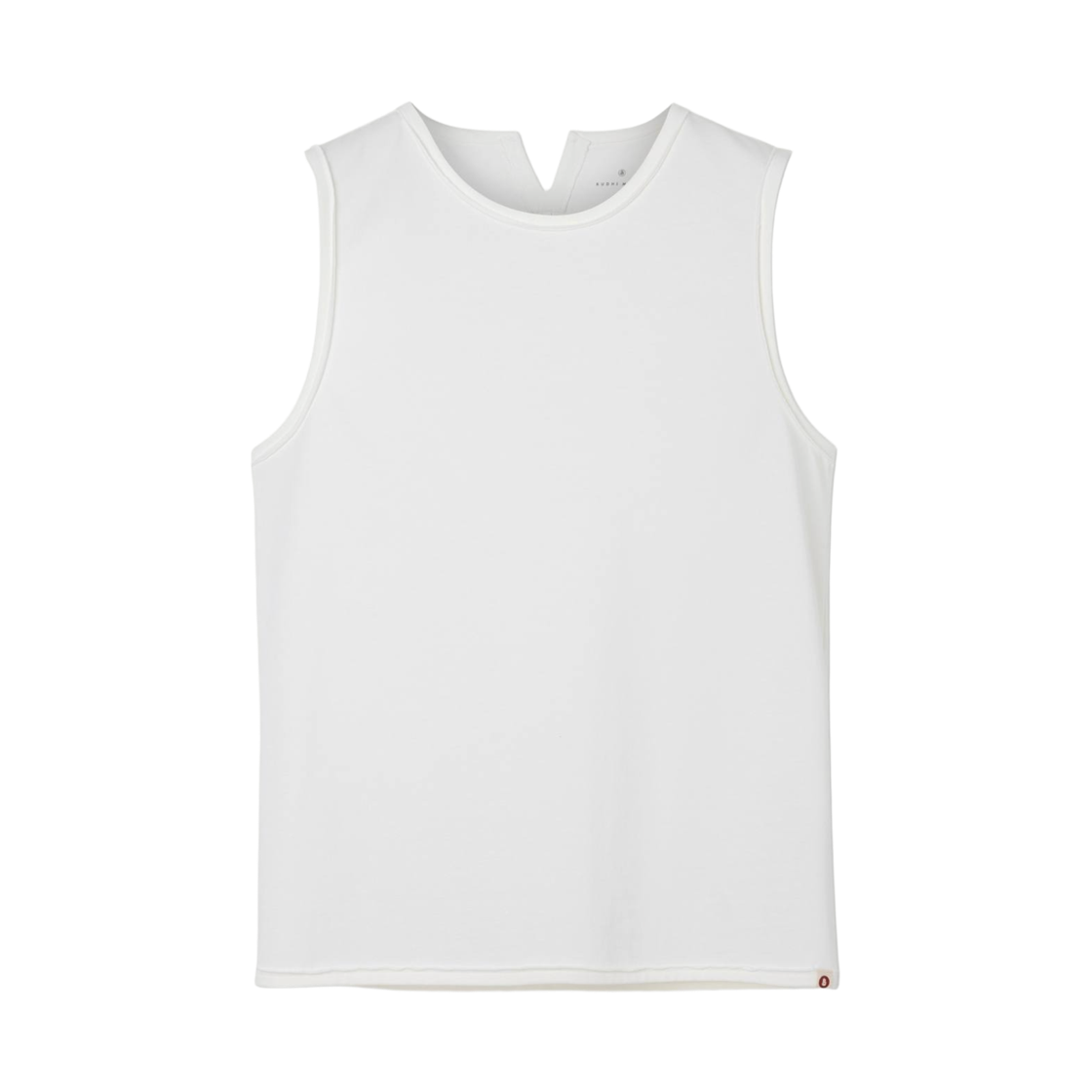 부디 무드라 V 슬릿 슬리브리스 스타 화이트(Budhi Mudra V Slit Sleeveless Star White) - 1