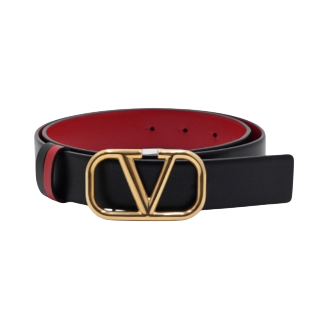 IT77UQ4225PF VALENTINO Garavani Reversible V Logo Signature Women's Belt