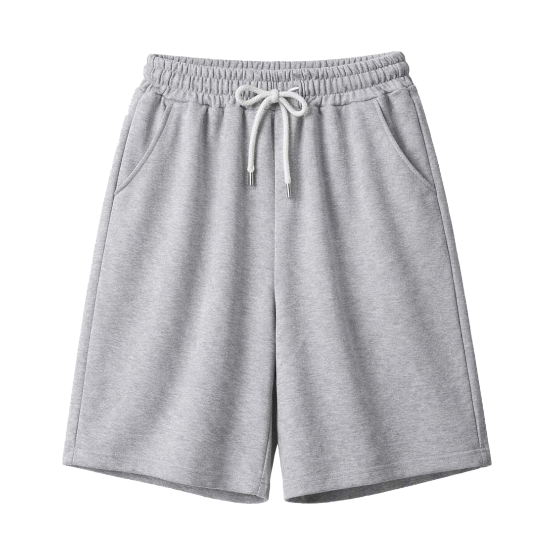 지크립 스트링 밴딩 핀턱 버뮤다 반바지 스웻팬츠 그레이(GCLIP String Banding Pintuck Bermuda Shorts Sweatpants Gray)