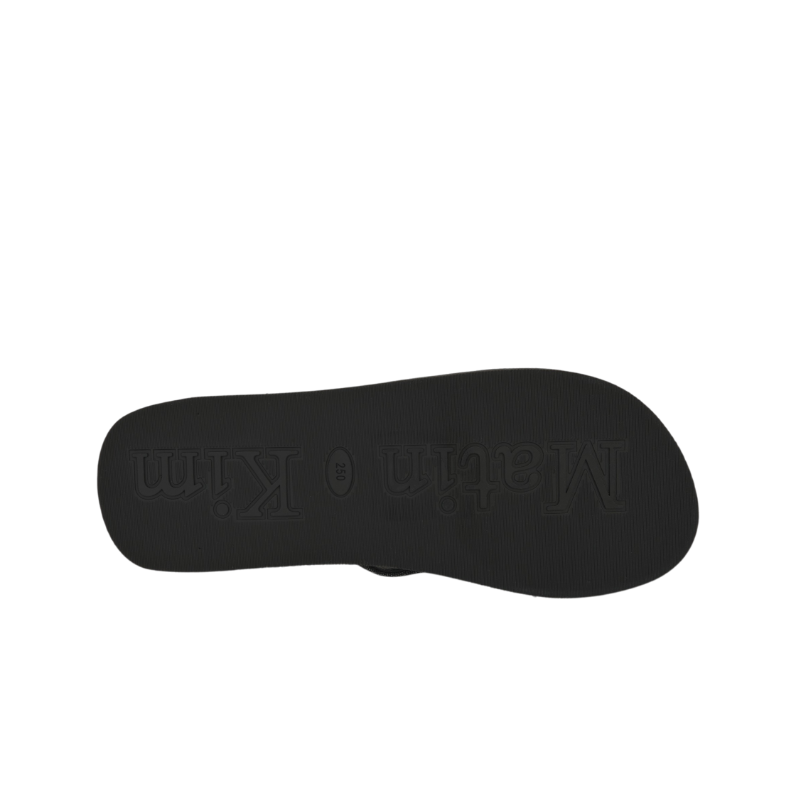 마뗑킴 마틴 데님 루프 플립 플랍 블랙(Matin Kim Matin Denim Loop Flip Flop In Black) - 2