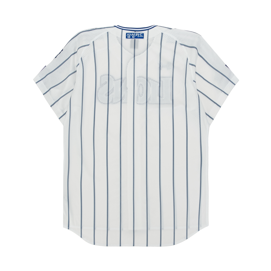 삼성 라이온즈 x 언더아머 2026 어센틱 올드 홈 유니폼 화이트 스트라이프 (논 마킹 버전)(Samsung Lions x Underarmour 2026 Authentic Old Home Uniform White Stripe (Non Marking Ver.)) - 2
