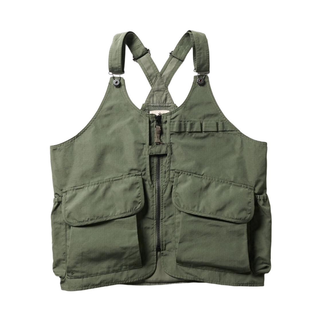 스노우 피크 타키비 립스탑 베스트 올리브(Snow Peak Takibi Ripstop Vest Olive)